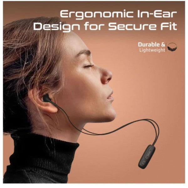 Clip-On High Fidelity Wireless Dynamic Earphones - Black
