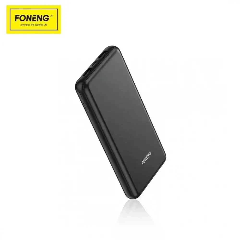 Foneng Power Bank all compatible QC (10000 mAh) 22.5W P51-BLKP51 - Black - GulfStore.com