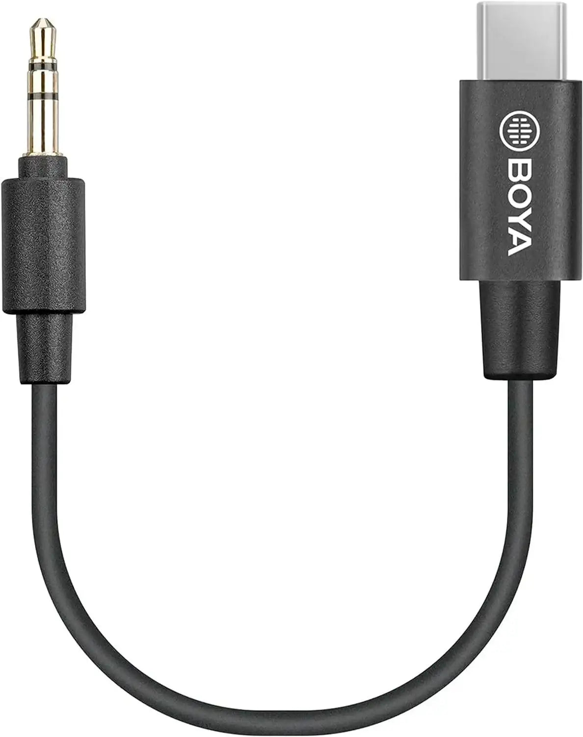 Boya BY-K2 3.5mm TRS (Male) to Type-C (Male) Audio Adapter - GulfStore.com