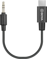 Boya BY-K2 3.5mm TRS (Male) to Type-C (Male) Audio Adapter - GulfStore.com