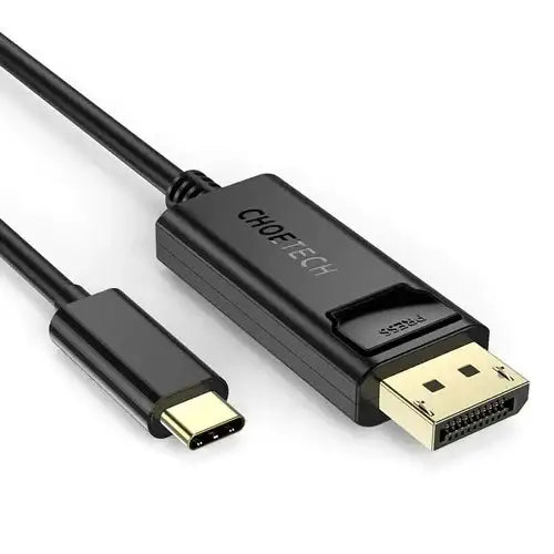 Choetech USB-C to DP (Display Port Adapter) PVC 1.8M Cable XCP-1801BK - GulfStore.com