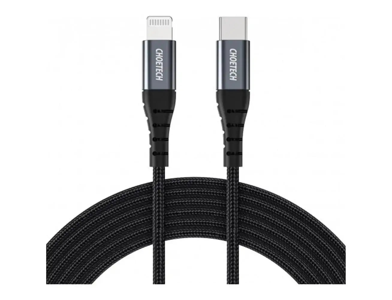 Choetech MFI 1.20MM Lightning to USB C PD Cable IP0039 - Black - GulfStore.com