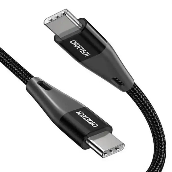 Choetech USB-C To USB-C PD 60W Cable 1.2m - Black XCC-1003 - GulfStore.com