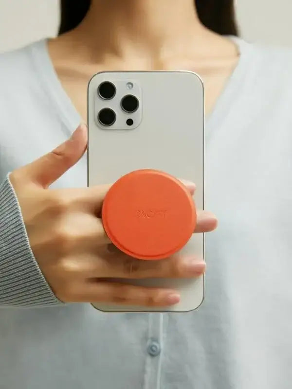 Moft O-Snap Phone Stand and Grip MS018-1-OG - Orange - GulfStore.com