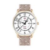 Mi-KIESLECT,Mi- LORA, KIESLECT LADY SMART CALLING Double Straps GOLD+BEIGE White - Gold - GulfStore.com