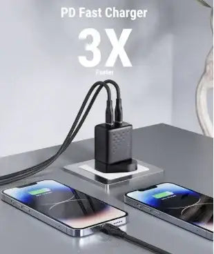 Voltme Revo 35 Duo Lite Wall Charger (35W) Black - GulfStore.com
