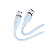 Voltme Powerlink Moss Liquid Silicon Cable Type C to Type C 5A / 1M (100W) Emarker Blue - GulfStore.com