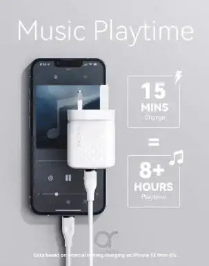 Voltme Revo 20 Lite Wall Charger (20W) - White - GulfStore.com