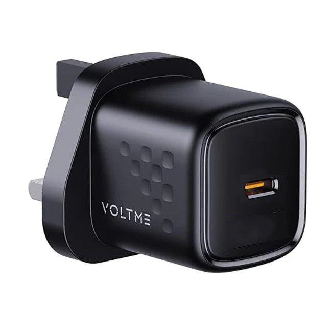 V2284 | Voltme Revo 30W Fast Charging Kit GaN + USB-C TO C 1M Rugg 3A 60W Cable Kit