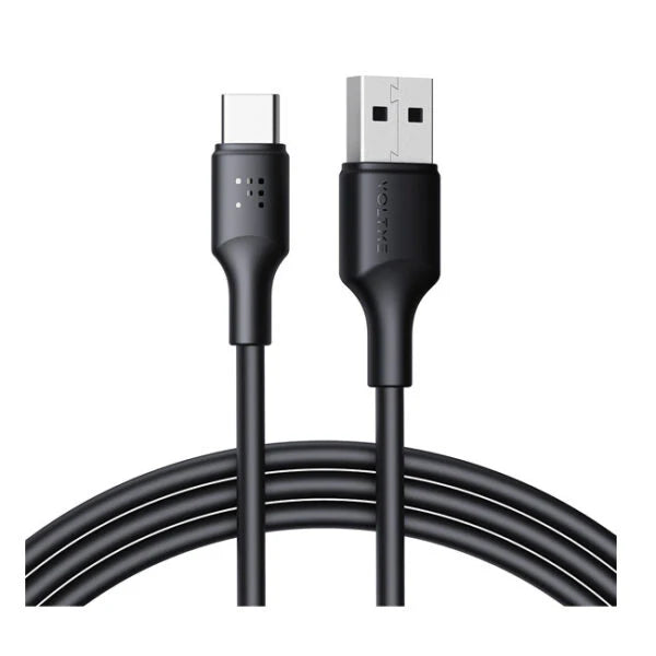 17185 | C2288 | Voltme Power Link EDC Fast Charge Cable | USB-A To USB-C | 3A 60W | 3 M | Black