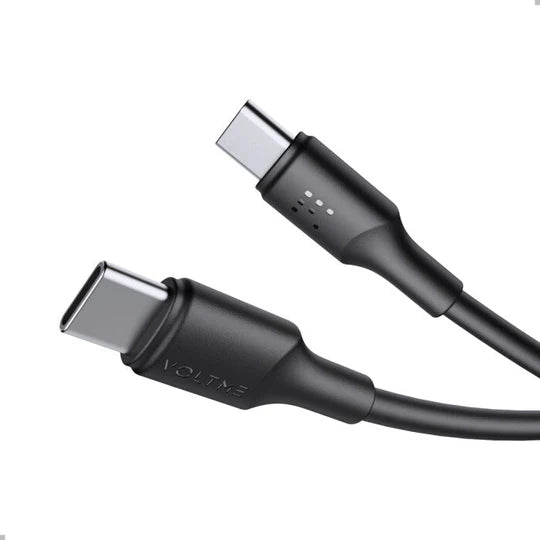 C2274 | Voltme Power Link EDC Series USB-C to USB-C Cable 2.0M 5A 60 W | Black
