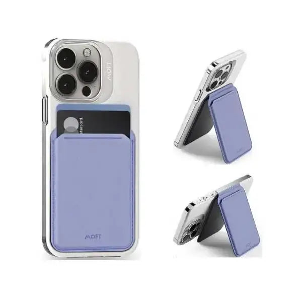 Moft Flash Wallet & Stand - MagSafe Compatible - Purple - GulfStore.com