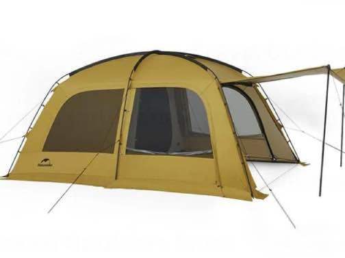 Naturehike Dune 10.9 One Bedroom & One Room Tent With Stack Nozzle - Earthy Yellow (420*260*200) - GulfStore.com