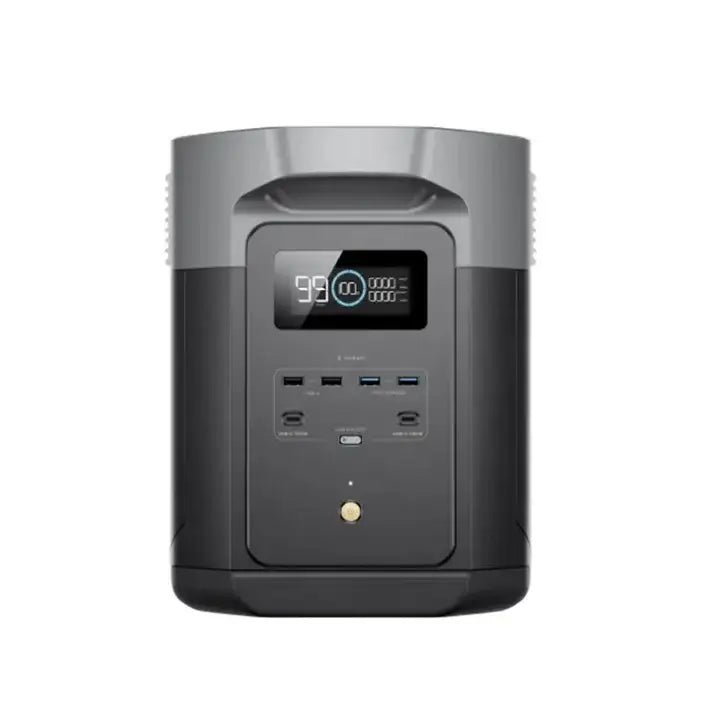 EcoFlow DELTA 2 Max Portable Power Station 2084Wh capacity, 2400W rated output, X-Boost up to 3100W - GulfStore.com