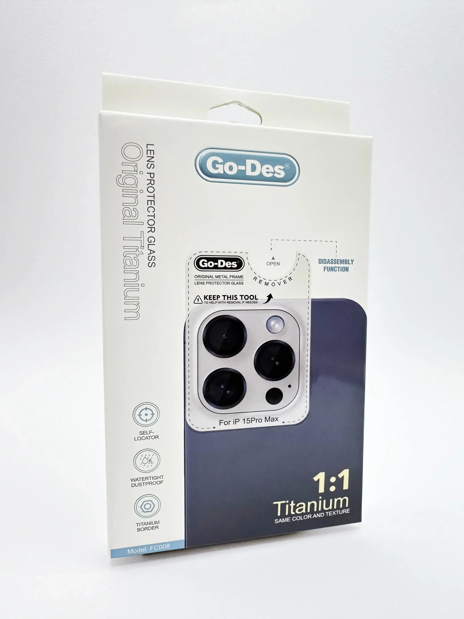 Go-Des lense protector glass for iphone 14 pro max color Purple - GulfStore.com