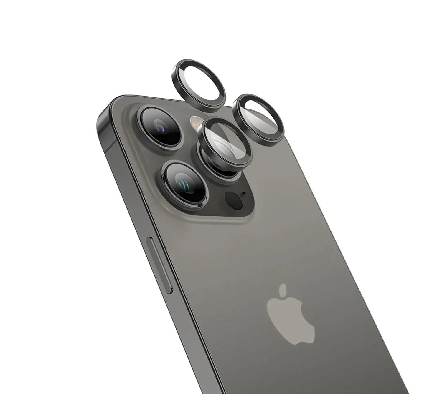 Go-Des lense protector glass for iphone 15 pro max color black - GulfStore.com