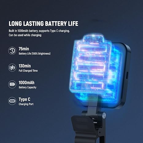 Neewer BASICS MAGNETIC SELFIE LIGHT BL48B