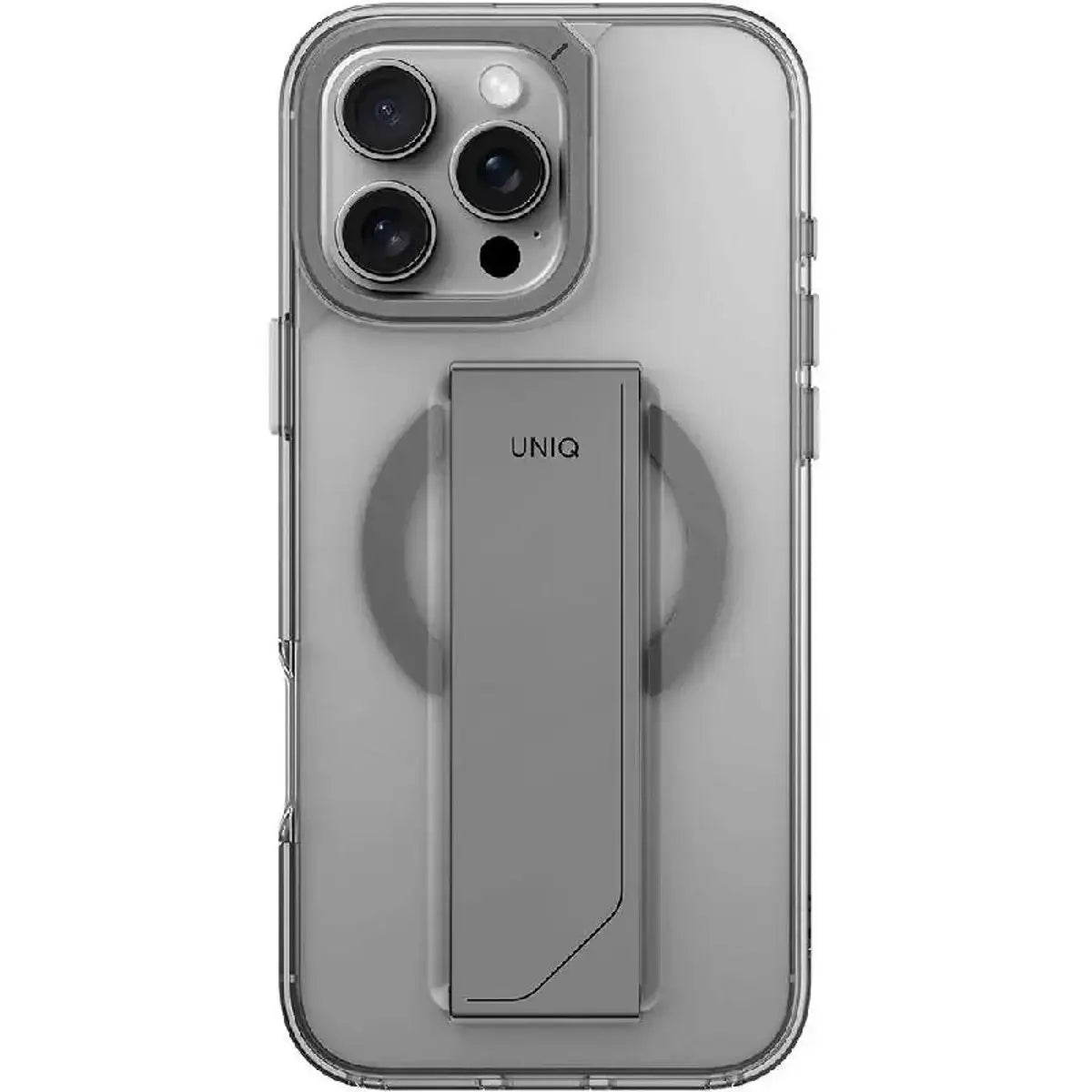 Uniq Heldro Max Back Cover Mobile Case with MagSafe for iPhone 16 Pro Clear - GulfStore.com