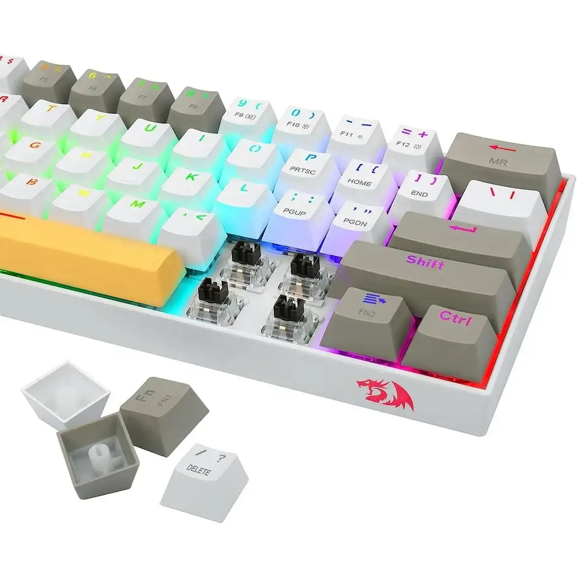 Redragon Draconic Pro Wired/2.4G/BT Mechanical Gaming Keyboard - GulfStore.com