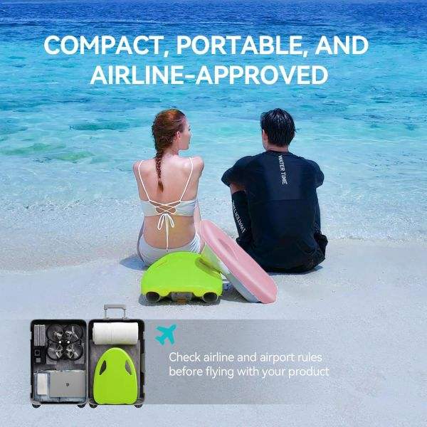 Asiwo Mako Electric Water Kickboard for Kids (Green) - GulfStore.com
