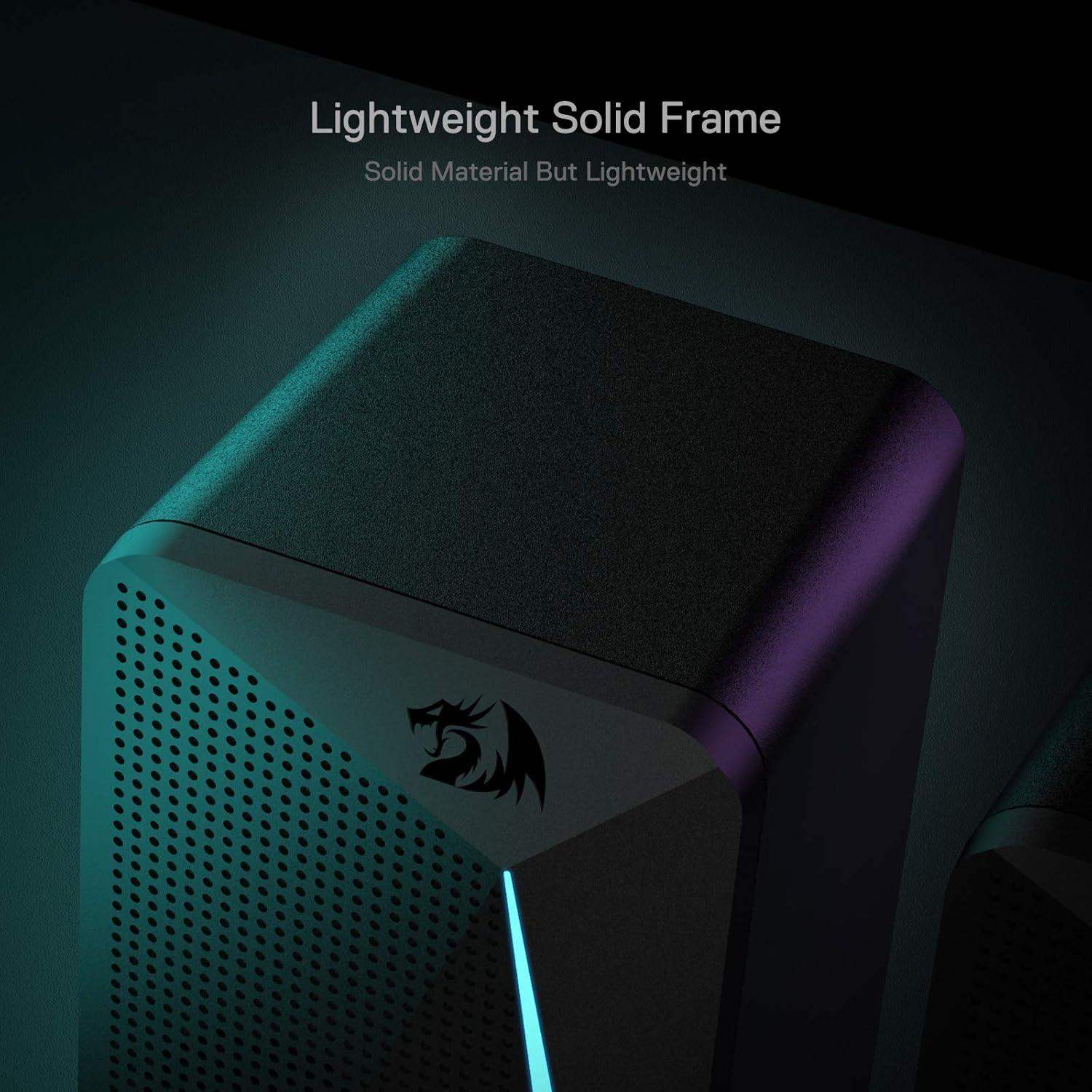 Redragon Gs510 Waltz Gaming Speaker 2.0 Channel Pc Computer Stereo Speaker - GulfStore.com