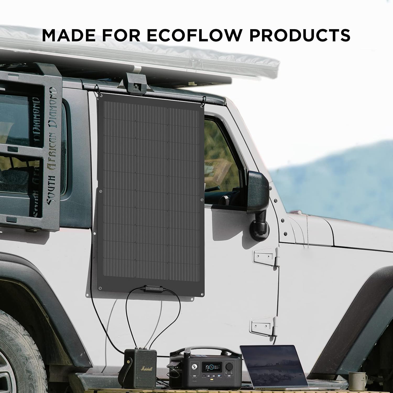 Ecoflow 100W Flexible Solar Panel - GulfStore.com