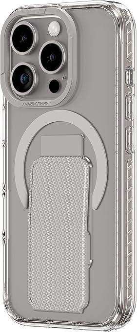 AmazingThing TITAN PRO + HOLDER MAGSAFE DROP PROOF CASE FOR IPHONE 16 PRO MAX 6.9 - GREY IP166.9PTHGY - GulfStore.com