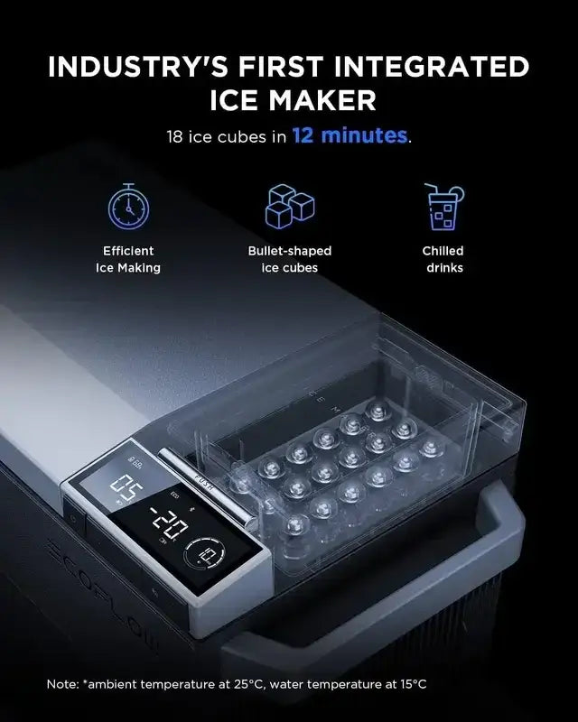 EcoFlow GLACIER Portable Refrigerator - GulfStore.com