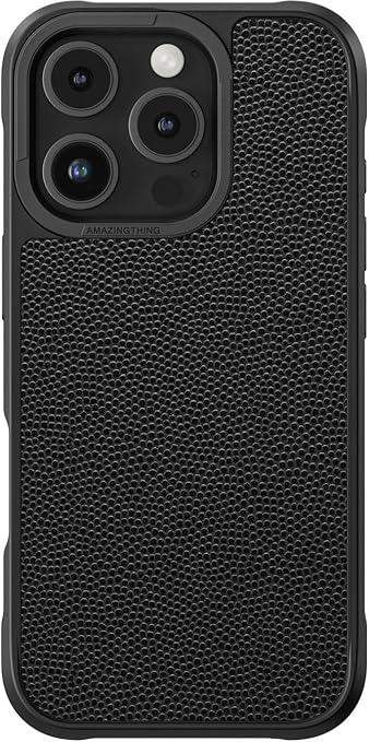 AmazingThing GLAMOUR MAGSAFE DROP PROOF CASE FOR IPHONE 16 PRO MAX 6.9 - BLACK IP166.9PGMBK - GulfStore.com