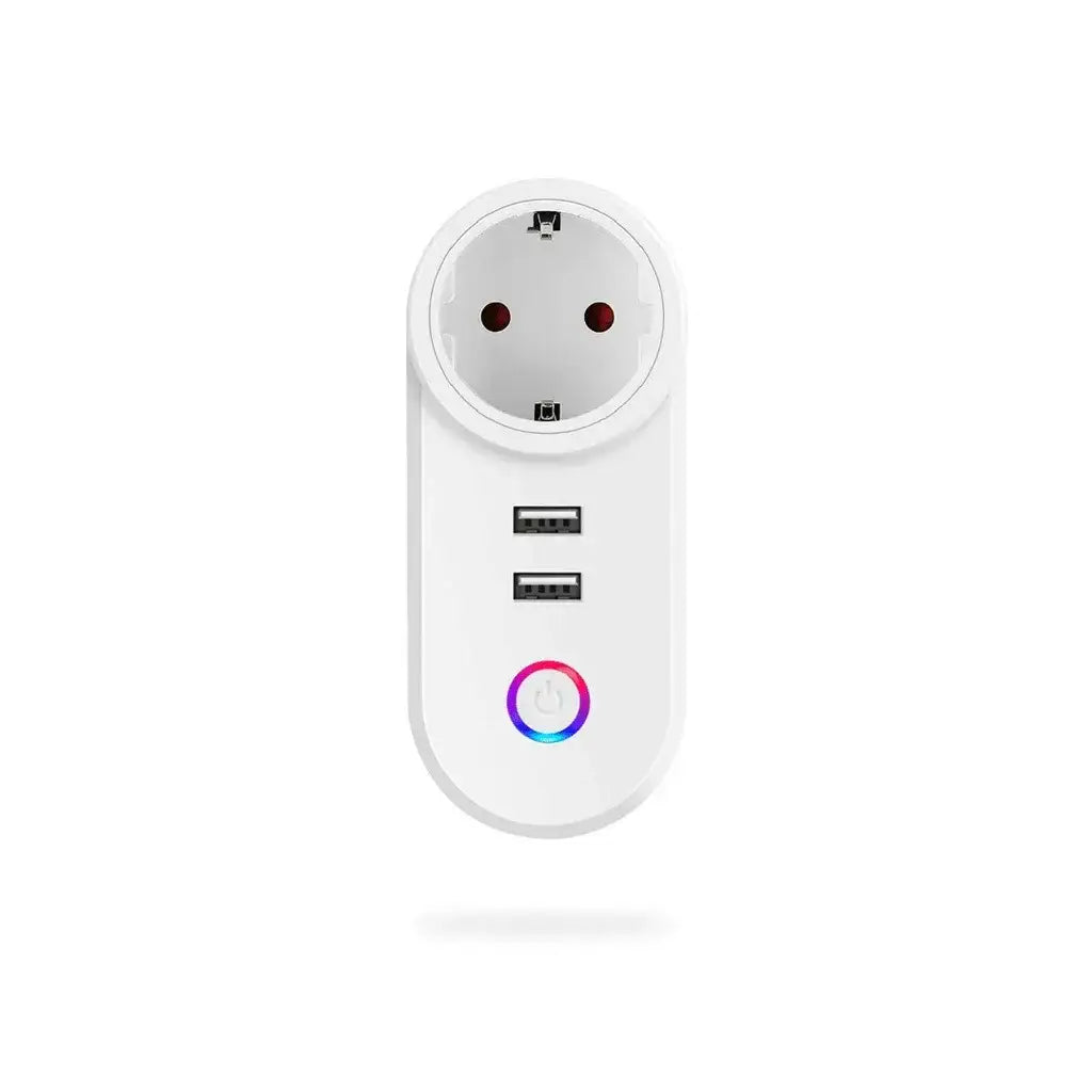 Porodo Smart Wi-Fi Plug with USB Charger - GulfStore.com