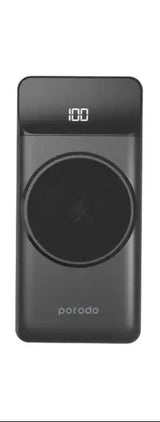Porodo Magsafe Power Bank 10000mAh (PD-PBFCH004-BK) - Black - GulfStore.com