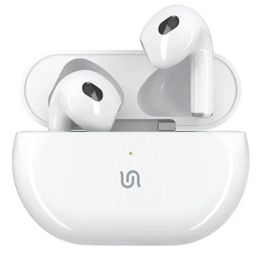 Porodo Soundtec Sense True Wireless Stereo Earbuds - White - GulfStore.com