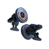 Porodo Lucid Magsafe Car Mount Car Charger - Black - GulfStore.com