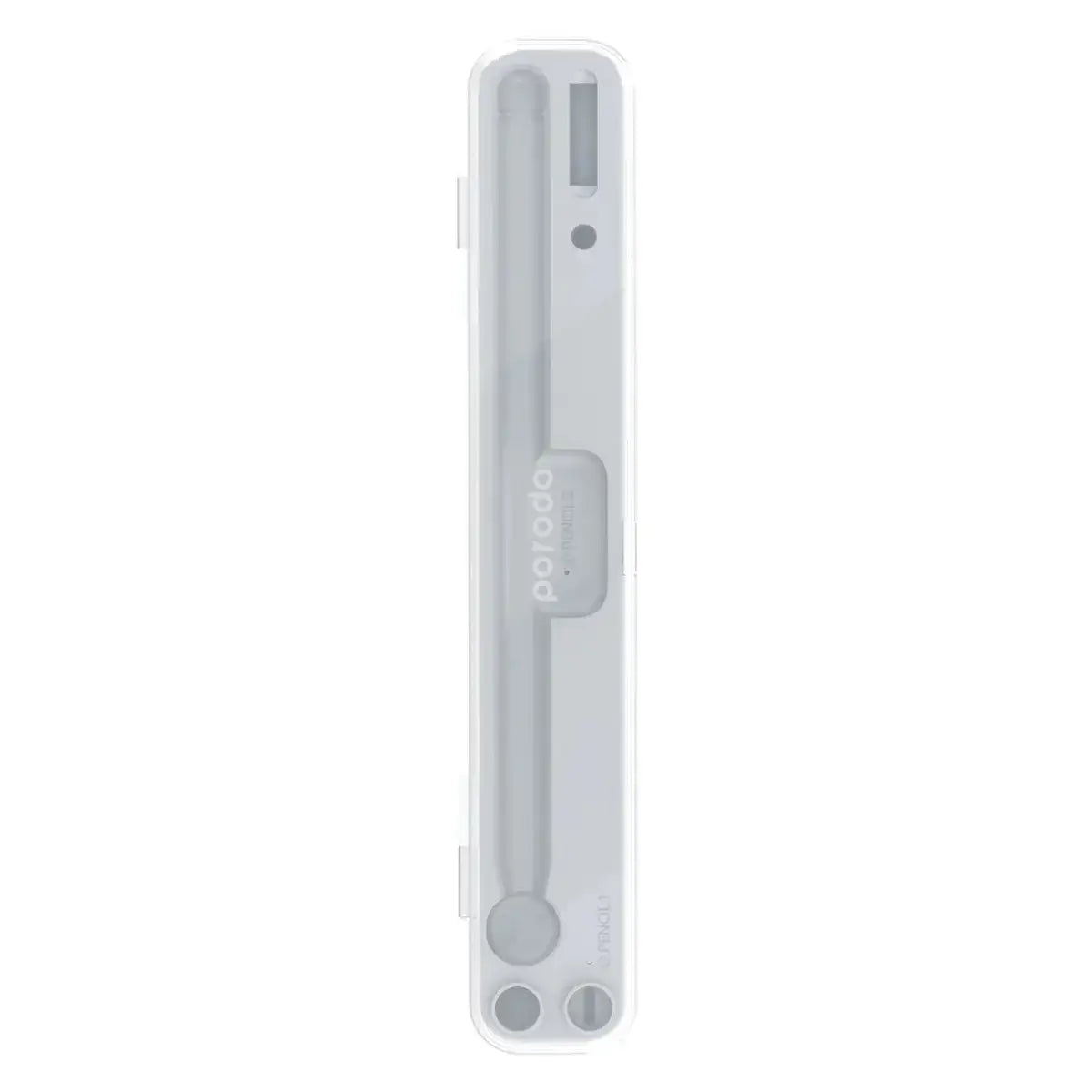 Porodo Wireless Charging & Storage For Pencil 1&2 Case - White - GulfStore.com