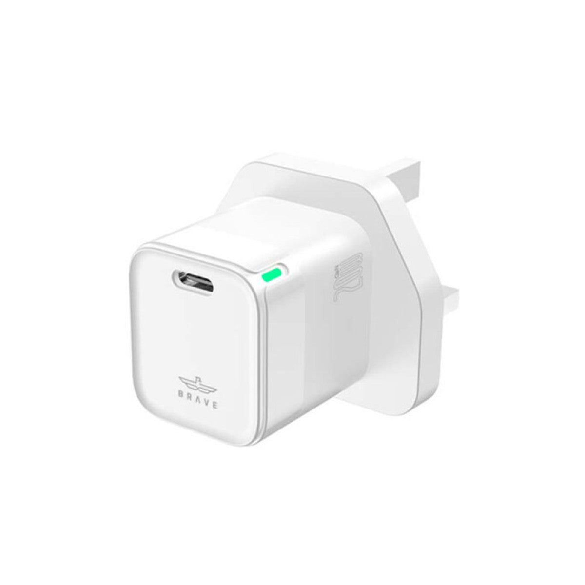 18633 | BTC-28 | Brave 20W Gan Fastcharger Pd20W Fast Charger