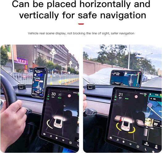 Brave Magnetic Car Phone Holder BHL-48 - Foldable, 360° Rotatable, Universal for All Type Phones - Black - GulfStore.com