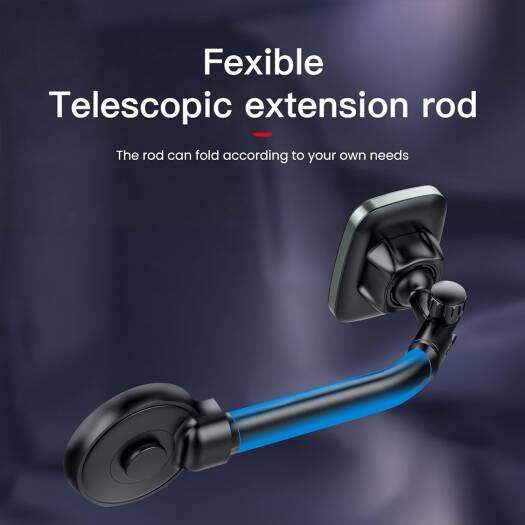 Brave Magnetic Car Phone Holder BHL-48 - Foldable, 360° Rotatable, Universal for All Type Phones - Black - GulfStore.com