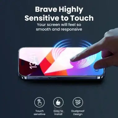 Brave Clear Screen Protector for iPhone 15 Pro Max, Impact & Scratch Protection SC-15M - GulfStore.com
