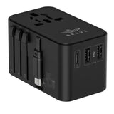 Brave Universal Travel Adapter, GaN3 Fast Charger 45W with Type-C – Black BTC-34 - GulfStore.com
