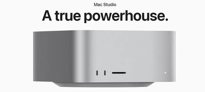 Apple Mac Studio - M2 Ultra / 24-Core CPU / 76-Core GPU / 32-Core Neural Engine / 192GB RAM / 2TB SSD / 1YW