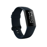 Fitbit Charge 4 Fitness Wristband With GPS (NFC) - Storm Blue/Black - GulfStore.com