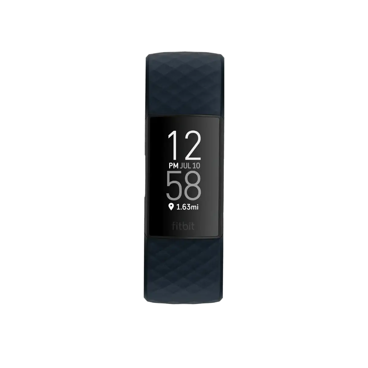 Fitbit Charge 4 Fitness Wristband With GPS (NFC) - Storm Blue/Black - GulfStore.com