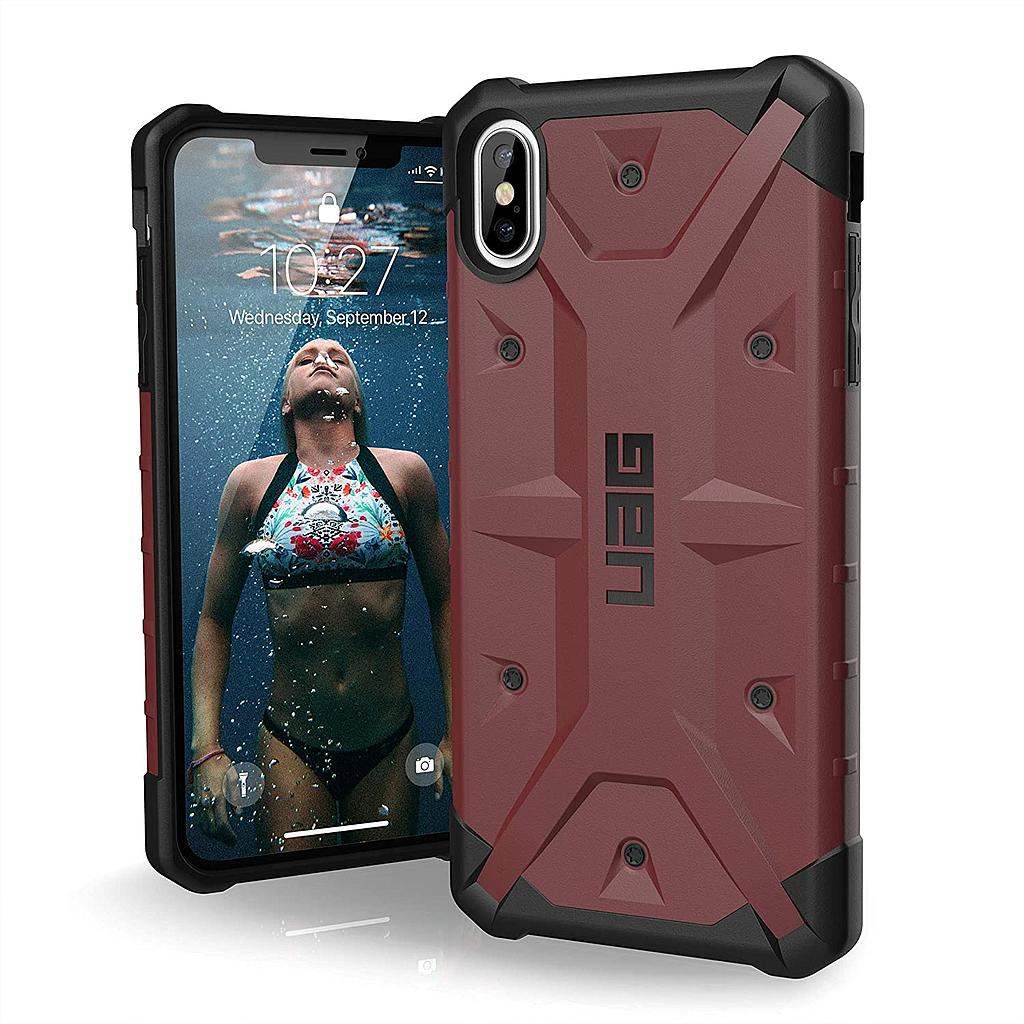 UAG iPhone XS Max Pathfinder - Carmine - GulfStore.com