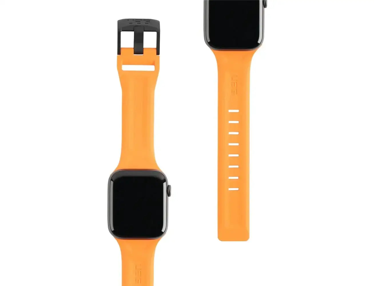 UAG Apple Watch 44mm/42mm Silicone Scout Strap - Orange - GulfStore.com