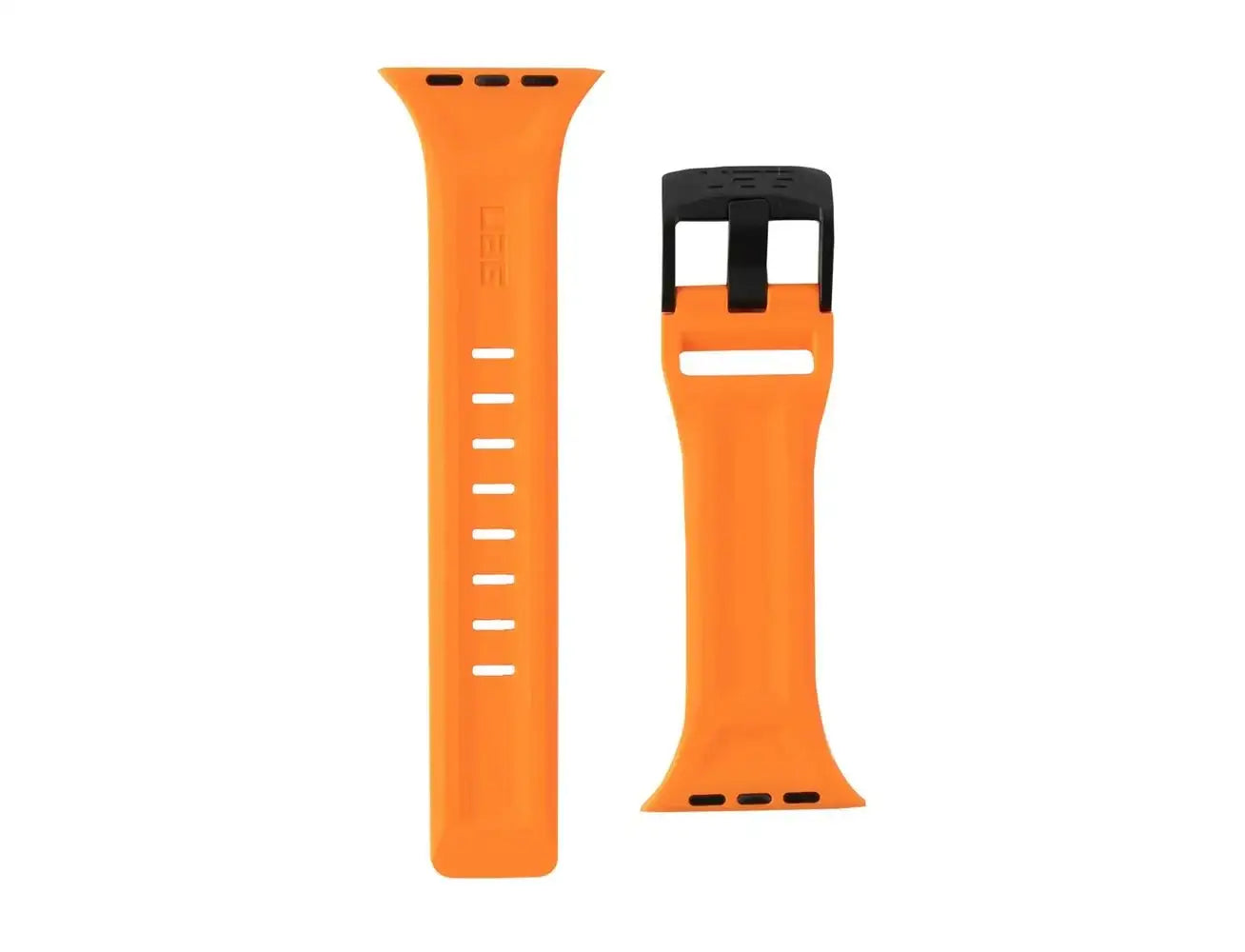 UAG Apple Watch 44mm/42mm Silicone Scout Strap - Orange - GulfStore.com
