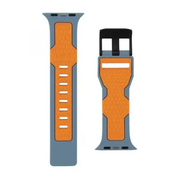 UAG Apple Watch 44mm/42mm Civilian Strap-Slate/Orange - GulfStore.com