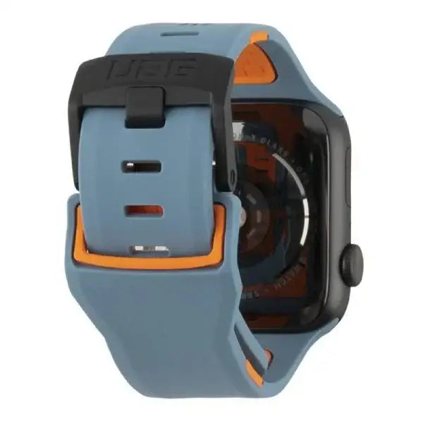 UAG Apple Watch 44mm/42mm Civilian Strap-Slate/Orange - GulfStore.com