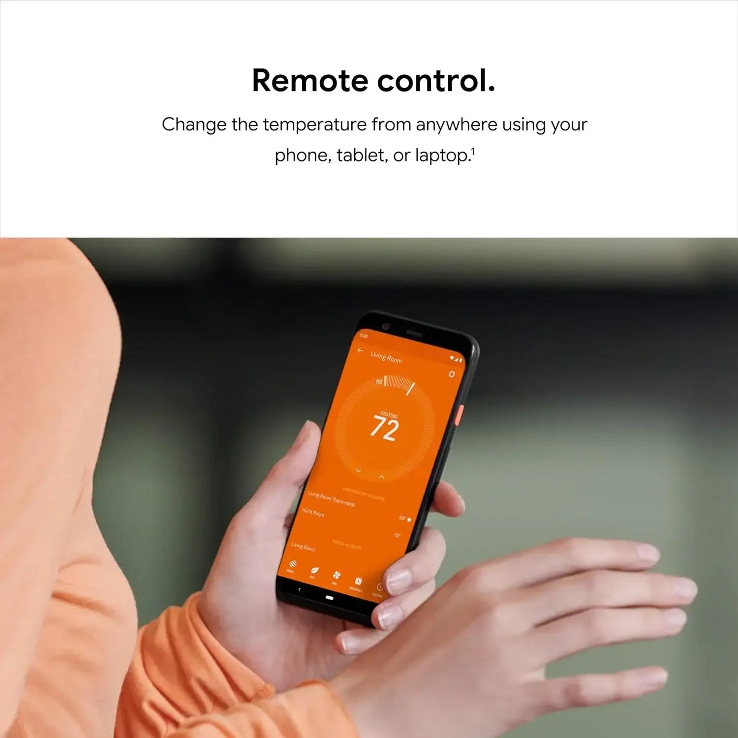 T3018US | Google Nest Learning Thermostat | Mirror Black - GulfStore.com