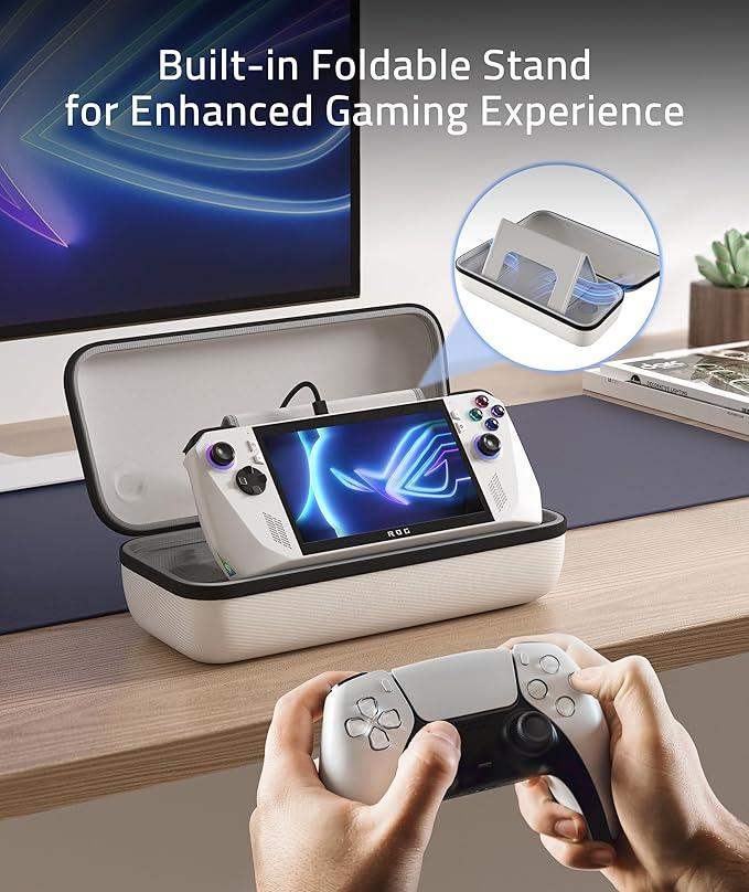 SYNTECH HARD CARRYING CASE FOR ASUS ROG ALLY - WHITE - GulfStore.com