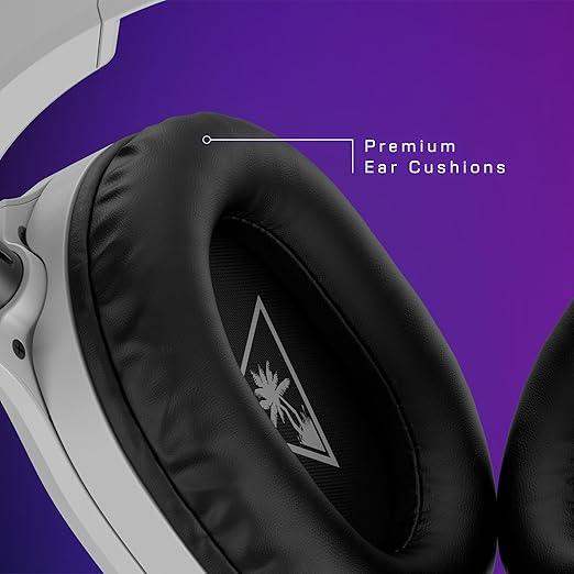 Turtle Beach Recon 70 Multiplatform Gaming Headset for PS5, PS4, Xbox Series X|S, Xbox One, PC & Mobile w/ 3.5mm Wired Connection - Flip-to-Mute Mic, 40mm Speakers, Lightweight Design, White - GulfStore.com